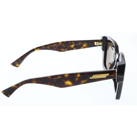 Bottega Veneta BV1212S-002 Oversized Tortoiseshell Square - Picture 4 of 5